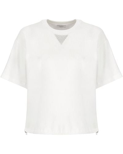 Peserico Cotton T-Shirt - White