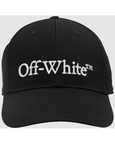 Off-White c/o Virgil Abloh And Cotton Logo Baseball Cap - Black