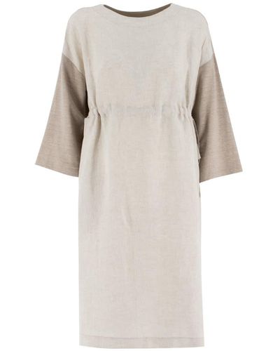 Le Tricot Perugia Dress - White