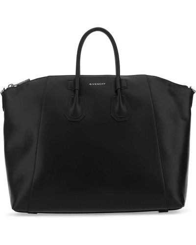 Givenchy Antigona Sport Small Leather Tote - Black