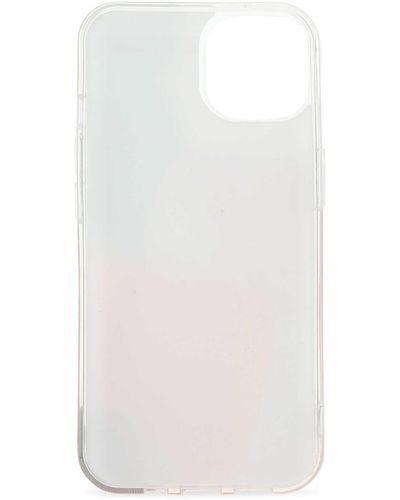 Maison Kitsuné Printed Pvc Iphone 13 Cover - White