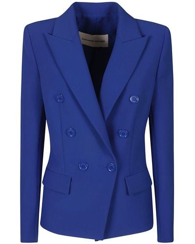 Alexandre Vauthier Double-Breasted Blazer - Blue