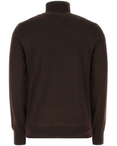 Dolce & Gabbana Dark Cashmere Blend Sweater - Black