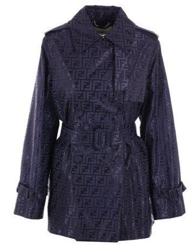 Fendi trench cheap coat womens
