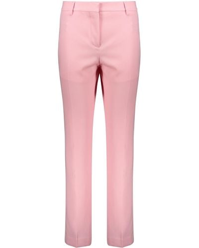 Burberry Wool Trousers - Pink