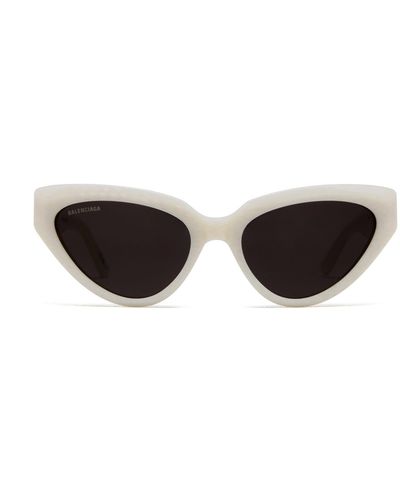 Balenciaga Bb0270s White Sunglasses