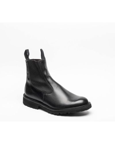 Tricker's Olivvia Calf Chelsea Boots - Black