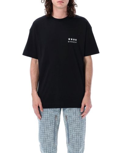 Givenchy Standard Short Sleeve Base T-Shirt - Black