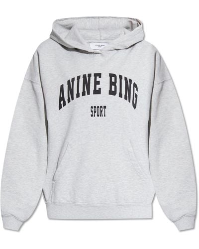 Anine Bing Sport Collection Harvey Hoodie - Gray