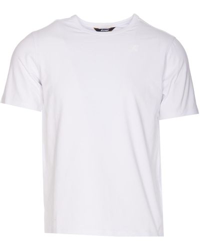 K-Way Adame Logo T-Shirt - White