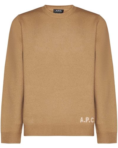 A.P.C. Sweaters - Natural