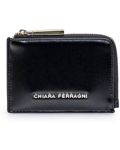 Chiara Ferragni Mini Envelope Wallet - Black