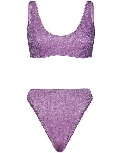 Oséree Bikini Lumière Bra 90S Bottom - Purple