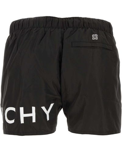 Givenchy Polyester Swimming Shorts - Black