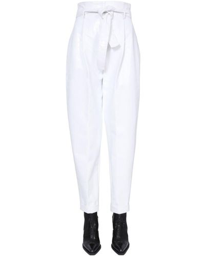 Philosophy Di Lorenzo Serafini Carrot Fit Trousers - White