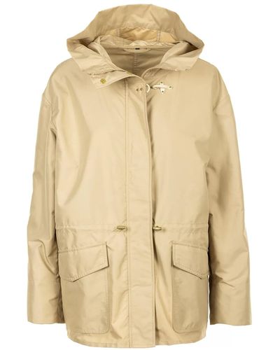 Fay Parka With Hook - Natural