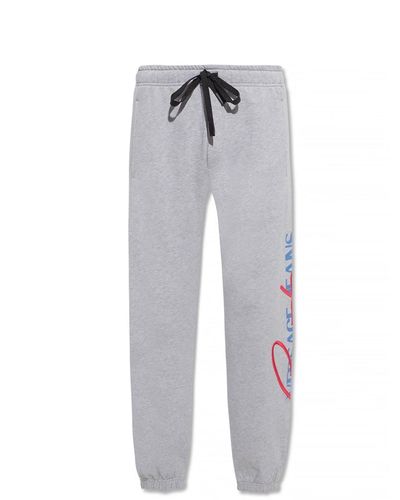 Versace Logo Track Trousers - Grey