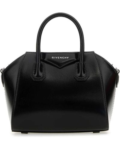 Givenchy Leather Toy Antigona Handbag - Black