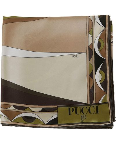 Emilio Pucci Foulard 90X90 - Gray