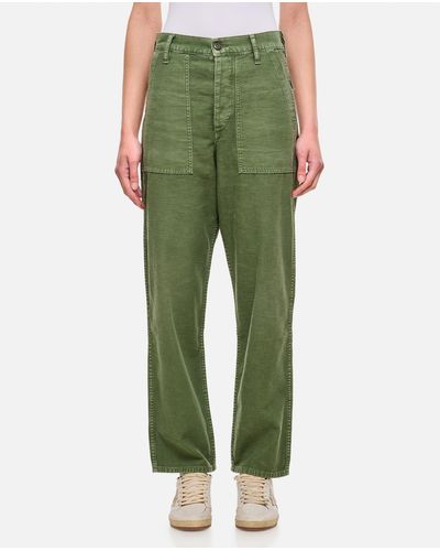 Polo Ralph Lauren Flat Front Military Trousers - Green