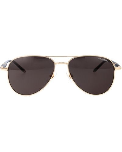 Montblanc Mb0345S Sunglasses - Brown