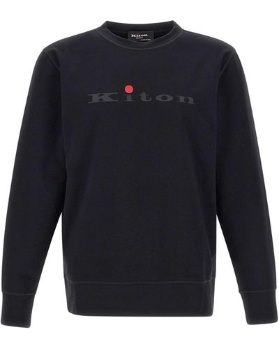 Kiton Cotton Sweatshirt - Blue