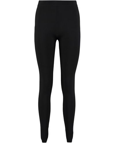 Max Mara Studio Elasticated Waist Leggings - Black