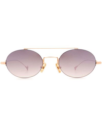 Eyepetizer Celine Rose Gold Matt Sunglasses - Pink