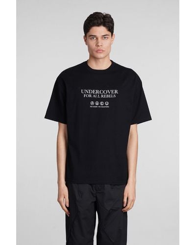 Undercover T-shirt In Black Cotton