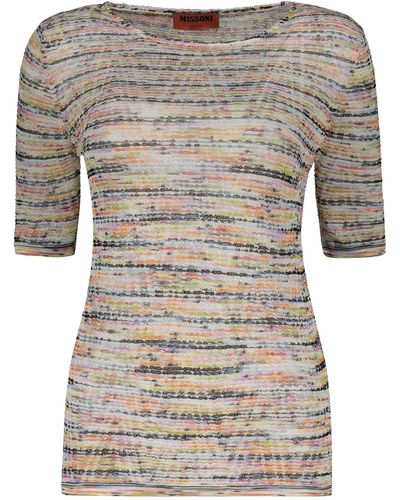 Missoni Knitted Top - Grey