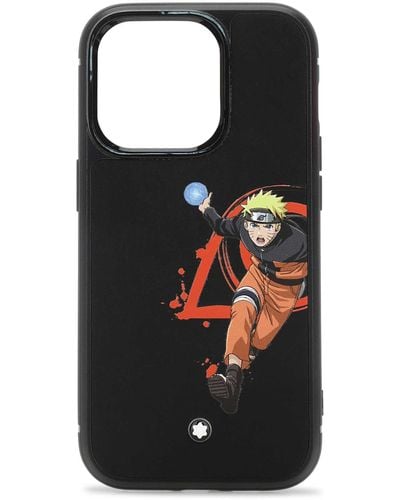 Montblanc Cover Iphone 14 Pro Naruto - Black