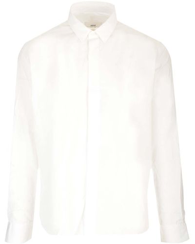 Ami Paris White Cotton Shirt