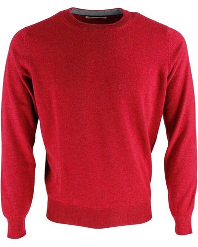 Brunello Cucinelli Sweaters - Red