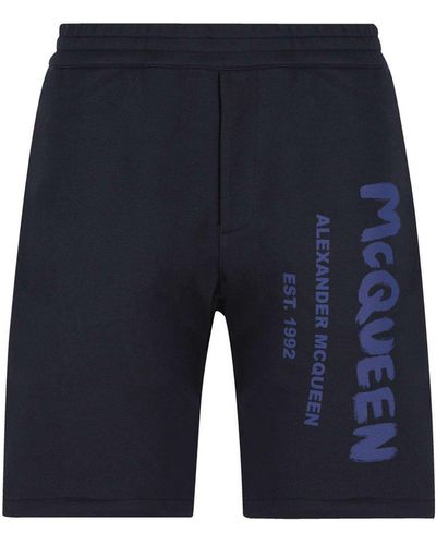 Alexander McQueen Shorts - Blue