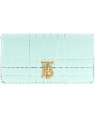 Burberry Lola Wallet On Chain - Blue