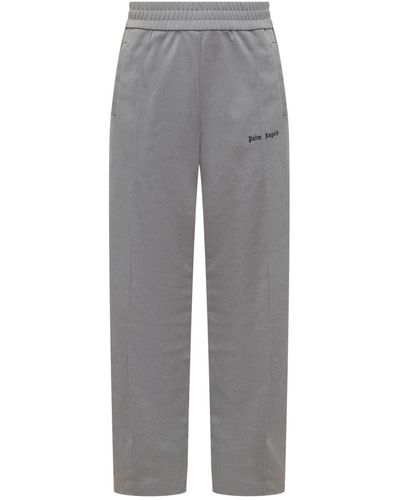 Palm Angels Melange Trousers - Grey