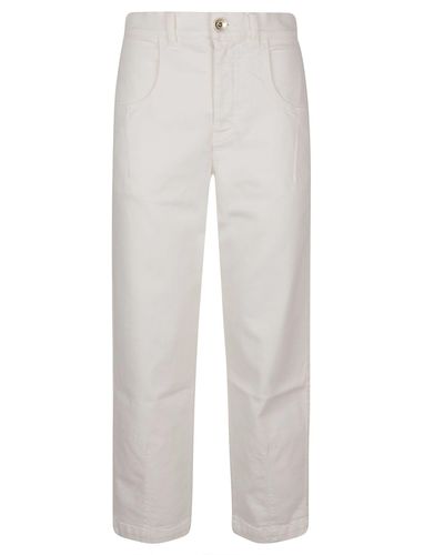 Eleventy Pants - White