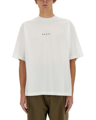 Marni Jersey T-Shirt - White