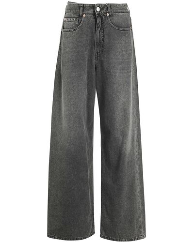 MM6 by Maison Martin Margiela Trousers 5 Pockets - Grey