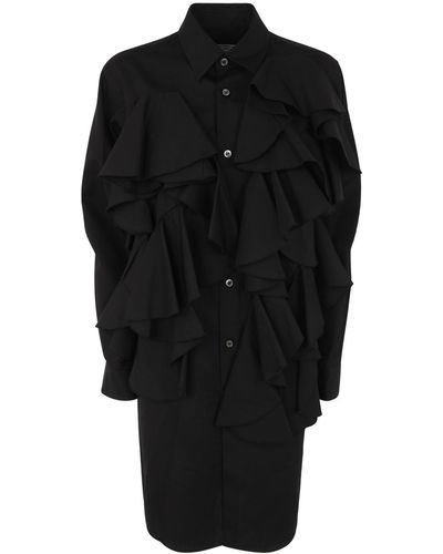 Comme des Garçons Shirts: Cotton Blouse - Black