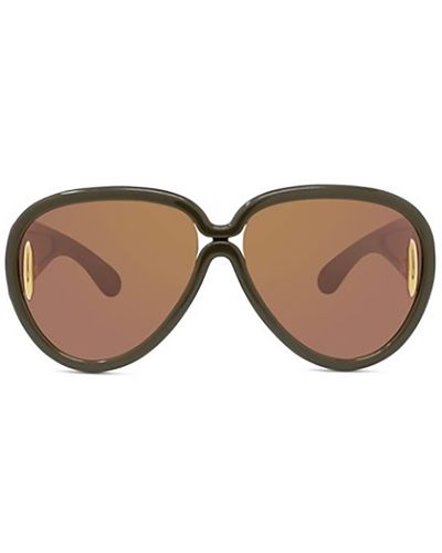 Loewe Lw40132I Sunglasses - Brown