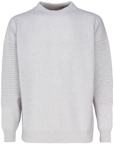 Ferrari Merino Wool And Cashmere Sweater - White
