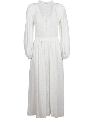Isabel Marant Jaena Robe Dress - White