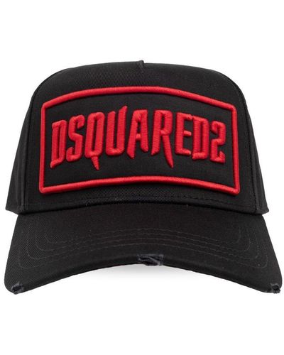 DSquared² Logo Embroidered Baseball Cap