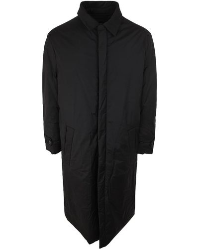 Neil Barrett Standard Nylon Trench Coat - Black