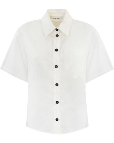 Liviana Conti Linen Shirt - White