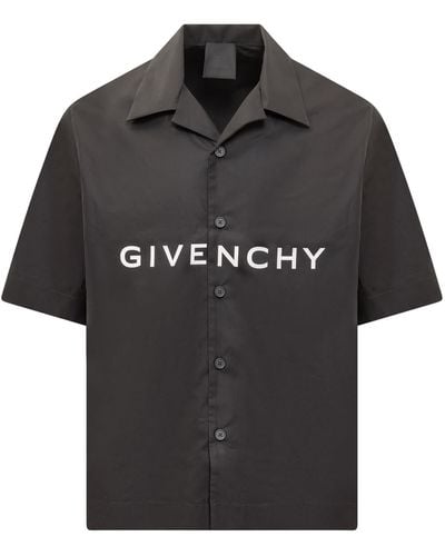 Givenchy Shirt With Logo - Black