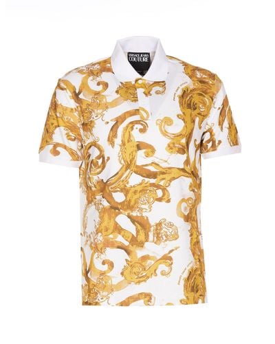 Versace Jeans Couture T-Shirts And Polos - Metallic