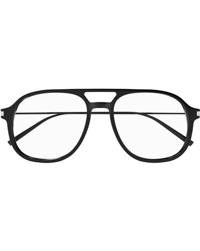 Saint Laurent Sl 626 Linea New Wave Eyeglasses - Black