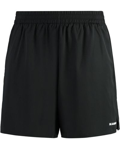 Jil Sander Techno Fabric Bermuda-shorts - Black